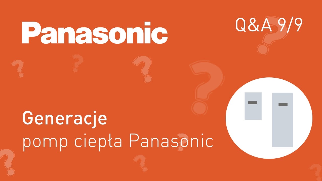 Generacje pomp ciepła Panasonic