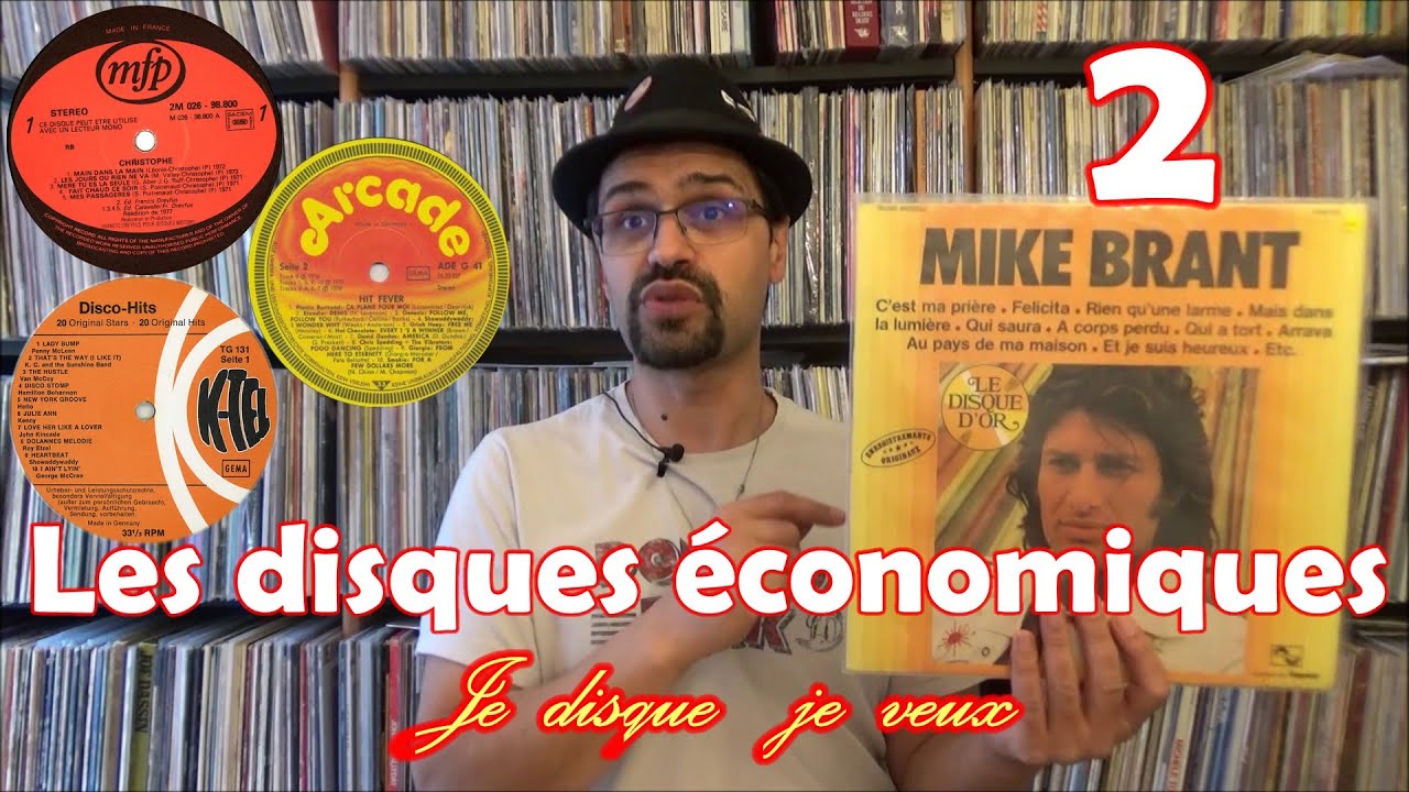 #91 B # Disques vinyle en série économique partie  2