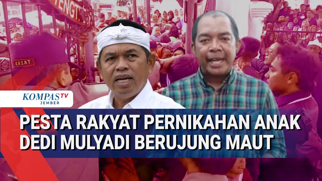 Dedi Mulyadi Buka Suara soal 3 Tamu Tewas di Pesta Rakyat Pernikahan Anaknya