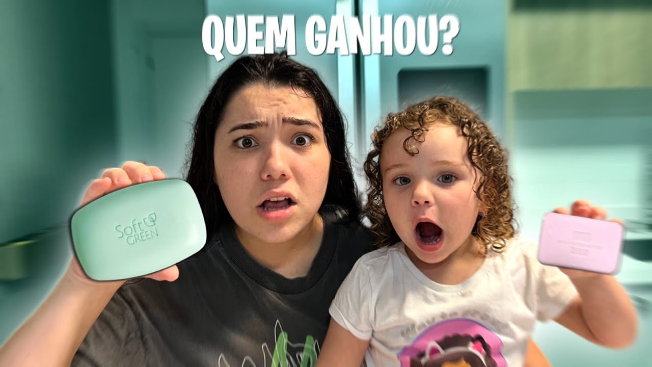 Quem acabar com o SABONETE primeiro GANHA