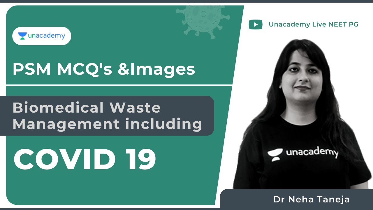 Biomedical Waste Management including COVID 19 | Dr. Neha Taneja