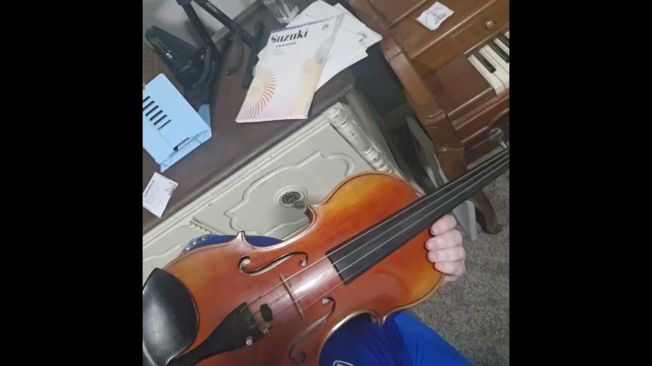 Hunter's Chorus Suzuki violin book 2 Practice sections