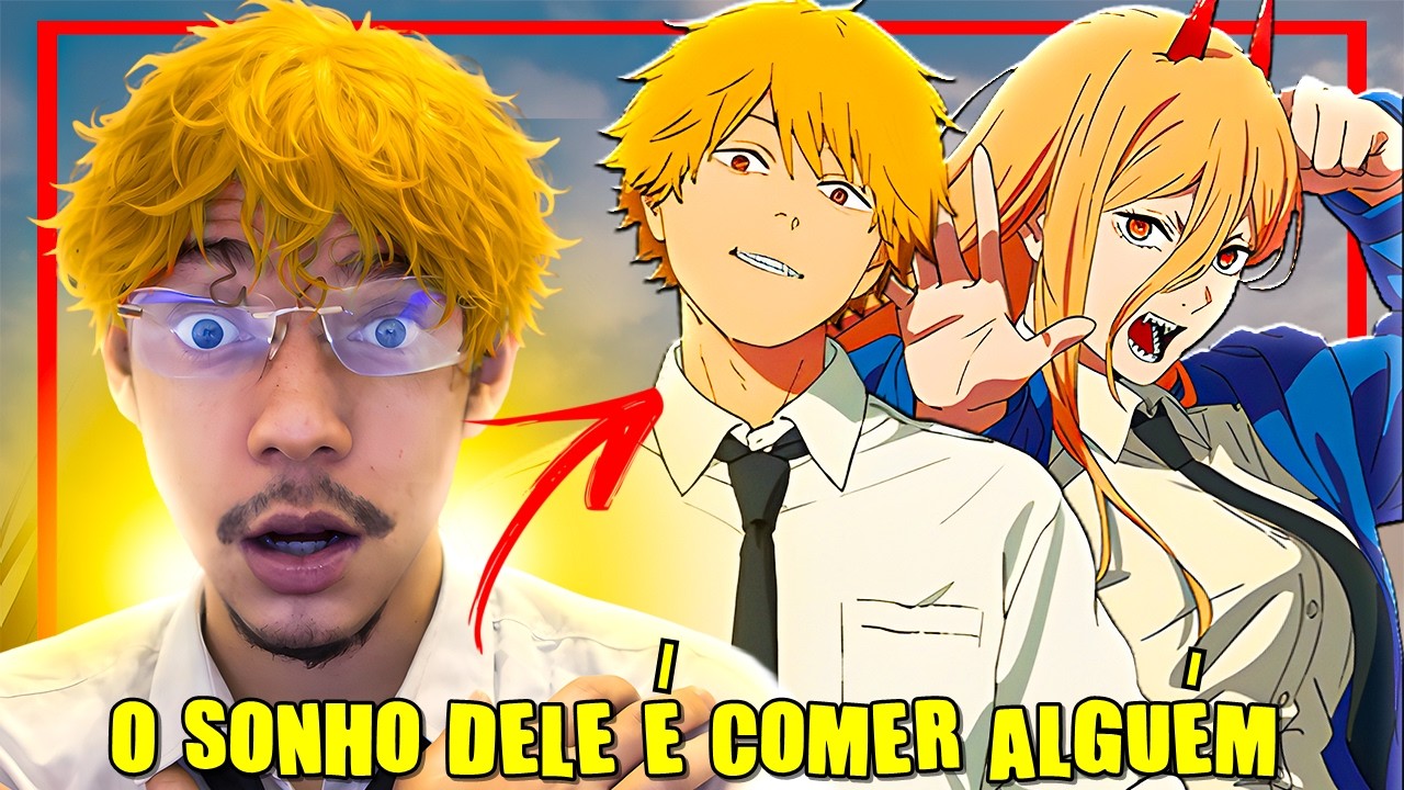 CHAINSAW MAN: O CARA SÓ QUERIA COMER ALGUÉM KKKKKK