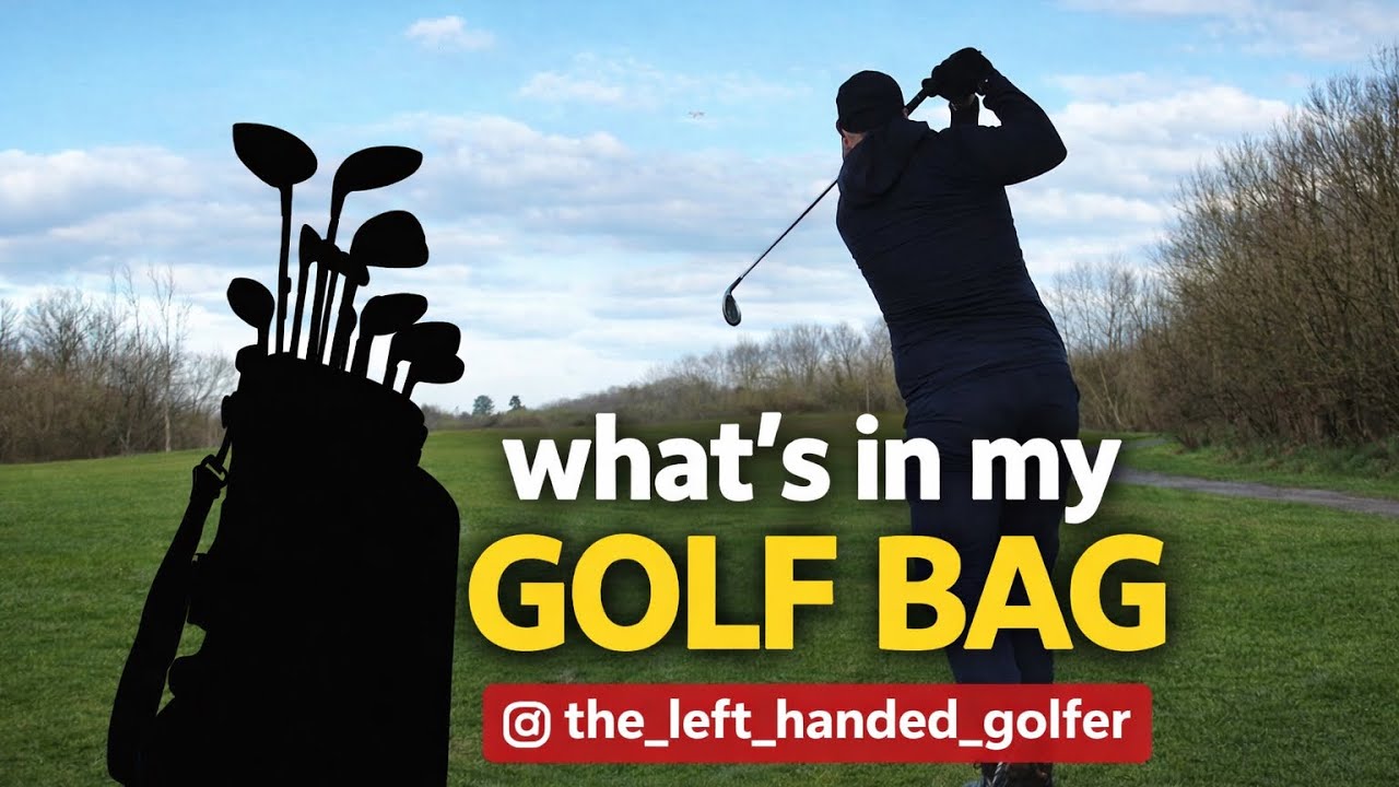 Inside the left handed golfers bag.   Starter set. 
