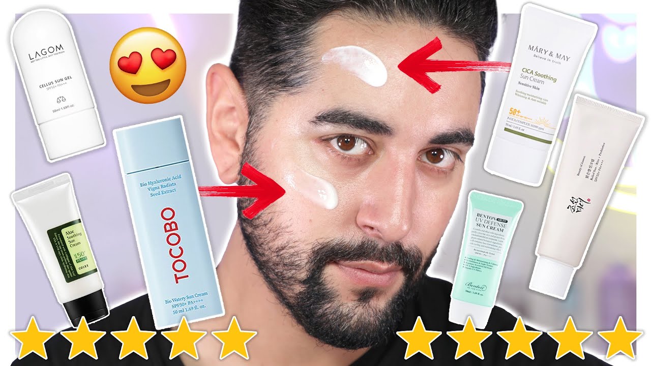 BEST K BEAUTY SUNSCREENS WITH SWATCHES! COSRX. Beauty of Joseon, TOCOBO, BENTON. AD