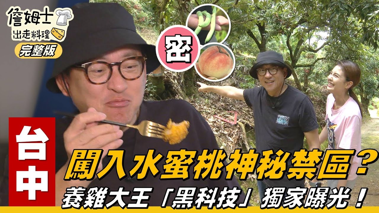 《詹姆士出走料理》台中｜【生人勿近】闖入神秘禁區！「平地水蜜桃」的煉金術？養雞大王換肉率「黑科技」獨家曝光！「醜豆VS.四季豆」的終極對決 -第323集-2025/8/31