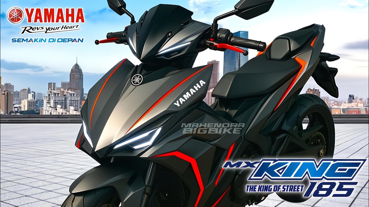 MELUNCUR❗SOSOK NEW YAMAHA MX KING 185 CC 2025 SIAP MENGASPAL | MOTOR TERBARU YAMAHA 2025