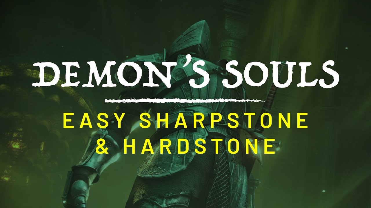 Best Early Game Sharpstone & Hardstone Farm in Demon's Souls (PS5) - most efficient method tutorial!