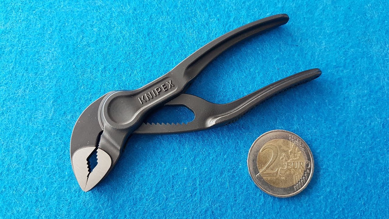 KNIPEX Cobra XS 87-100 a escena: Una Miniatura totalmente funcional... Con sus limitaciones.