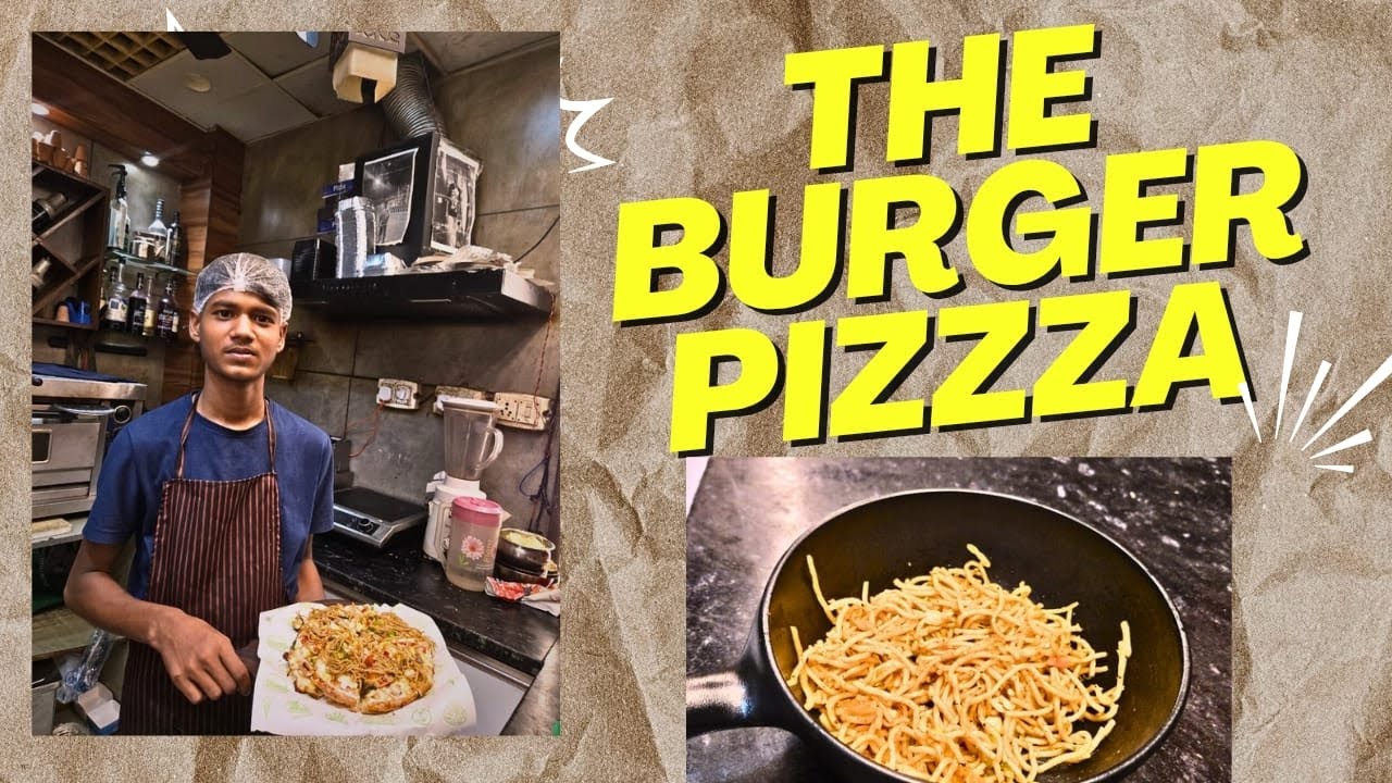 LUDHIANA KA FAMOUS BURGER PIZZA NEW TRENDING PIZZA 🍕🤨😯