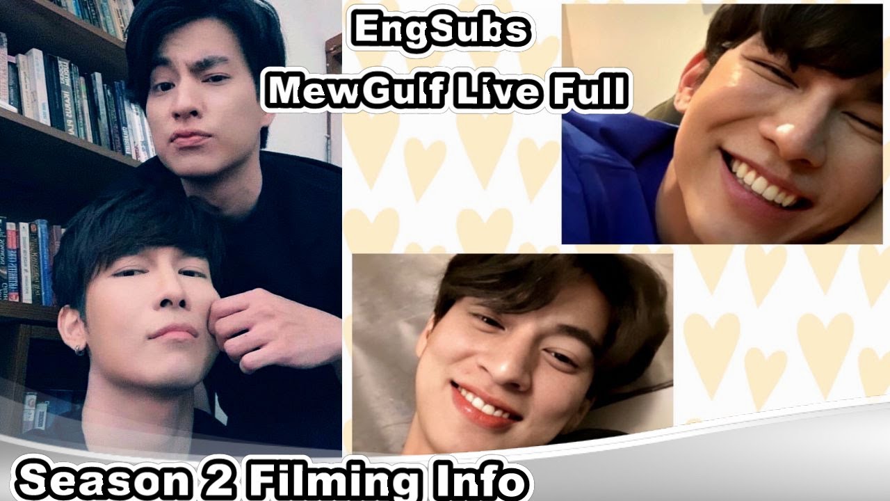 😱Season 2 Filming Info & Love Confessing🤯 MewGulf Live [EngSubs]
