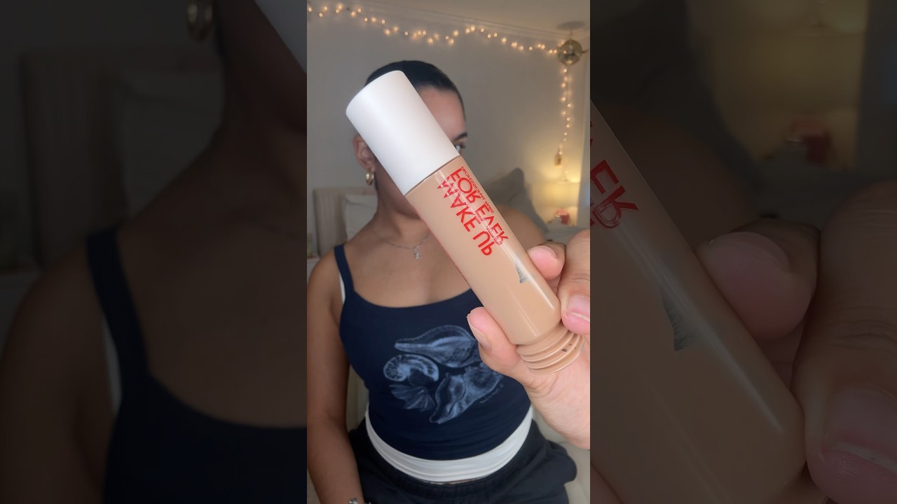MAKEUP FOREVER SKIN TINT ON ACNE SKIN🍒 #beauty #grwm #makeup #acneskin #foundation-review #acnesafe
