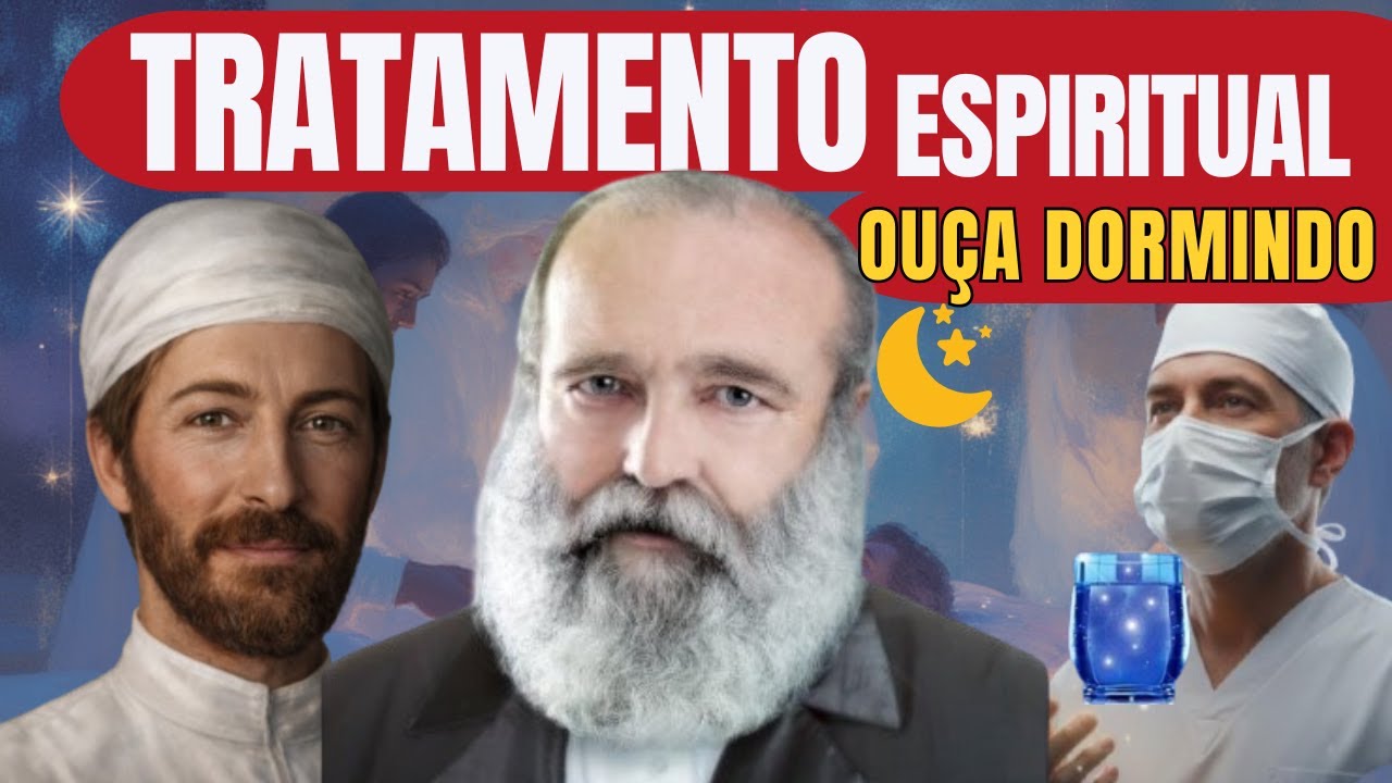 TRATAMENTO ESPIRITUAL PARA DORMIR PROFUNDAMENTE | Dr. Bezerra de Menezes e Dr. Fritz Cura Espiritual
