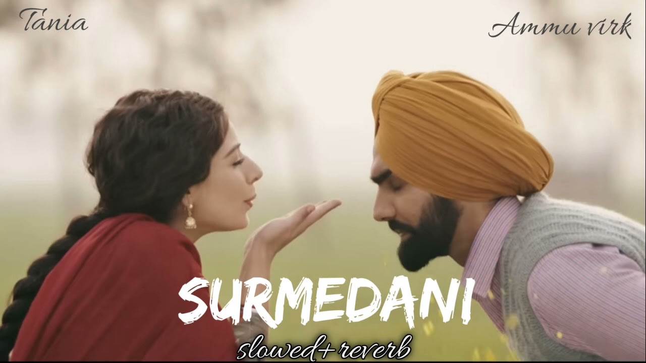 Surmedani slowed and reverb | Ammy virk | Tania | Bajre da sitta #slowedandreverb #surmedani #feel