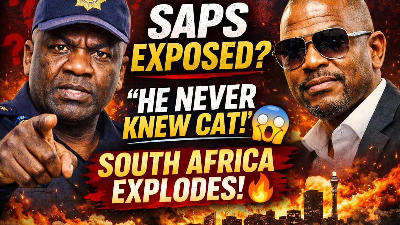 Public DENIAL🙆🏼‍♀️? Sibiya Says ‘He NEVER KNEW CAT ‘😱 – South Africa Explodes 🔥 #SAPS