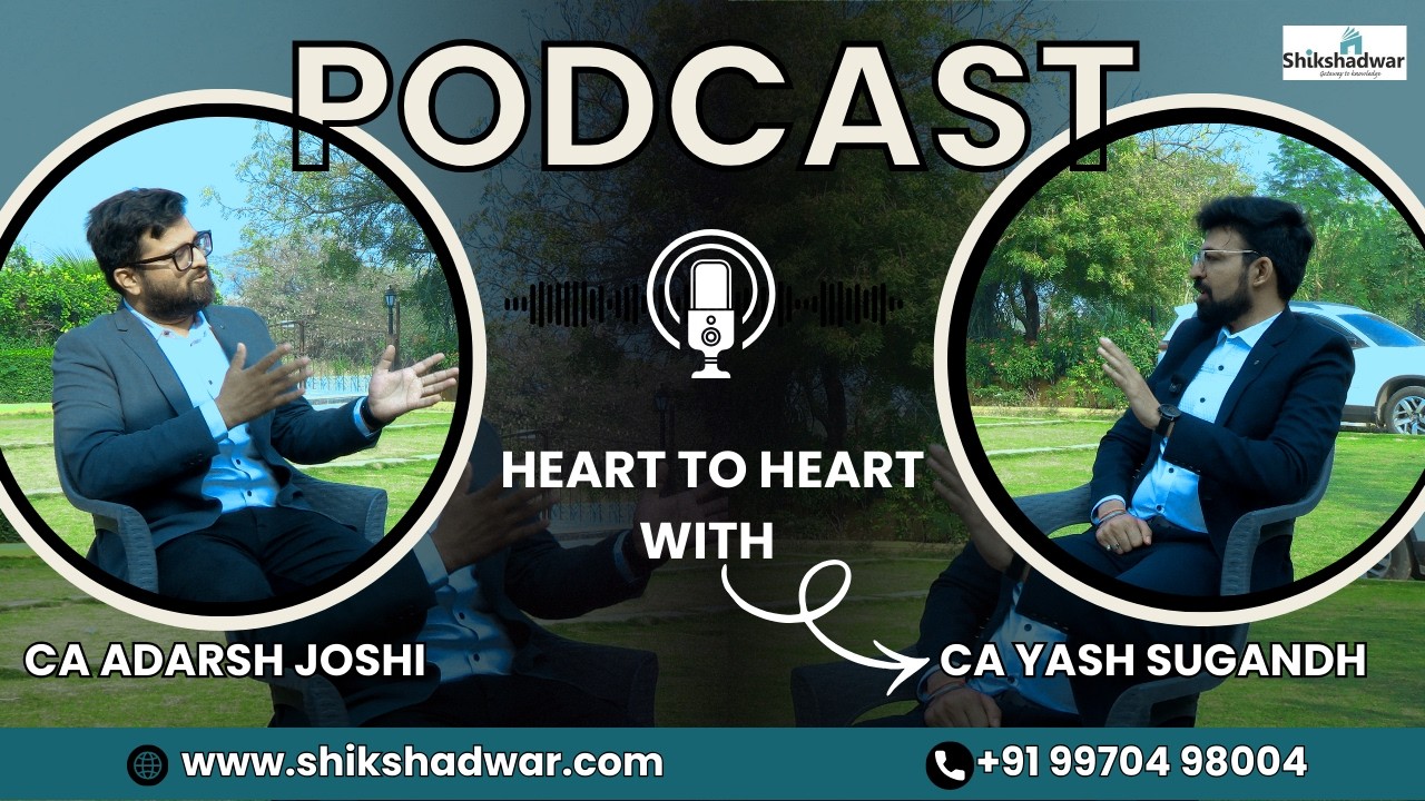 Heart To Heart With CA Yash Sugandh Sir