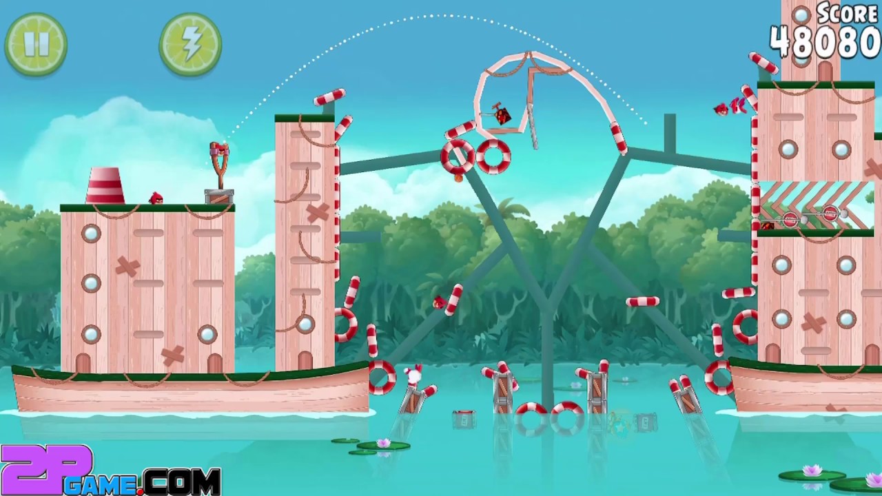 Angry Birds Rio - Rovio Entertainment Ltd 2 BLOSSOM RIVER Level 18-20