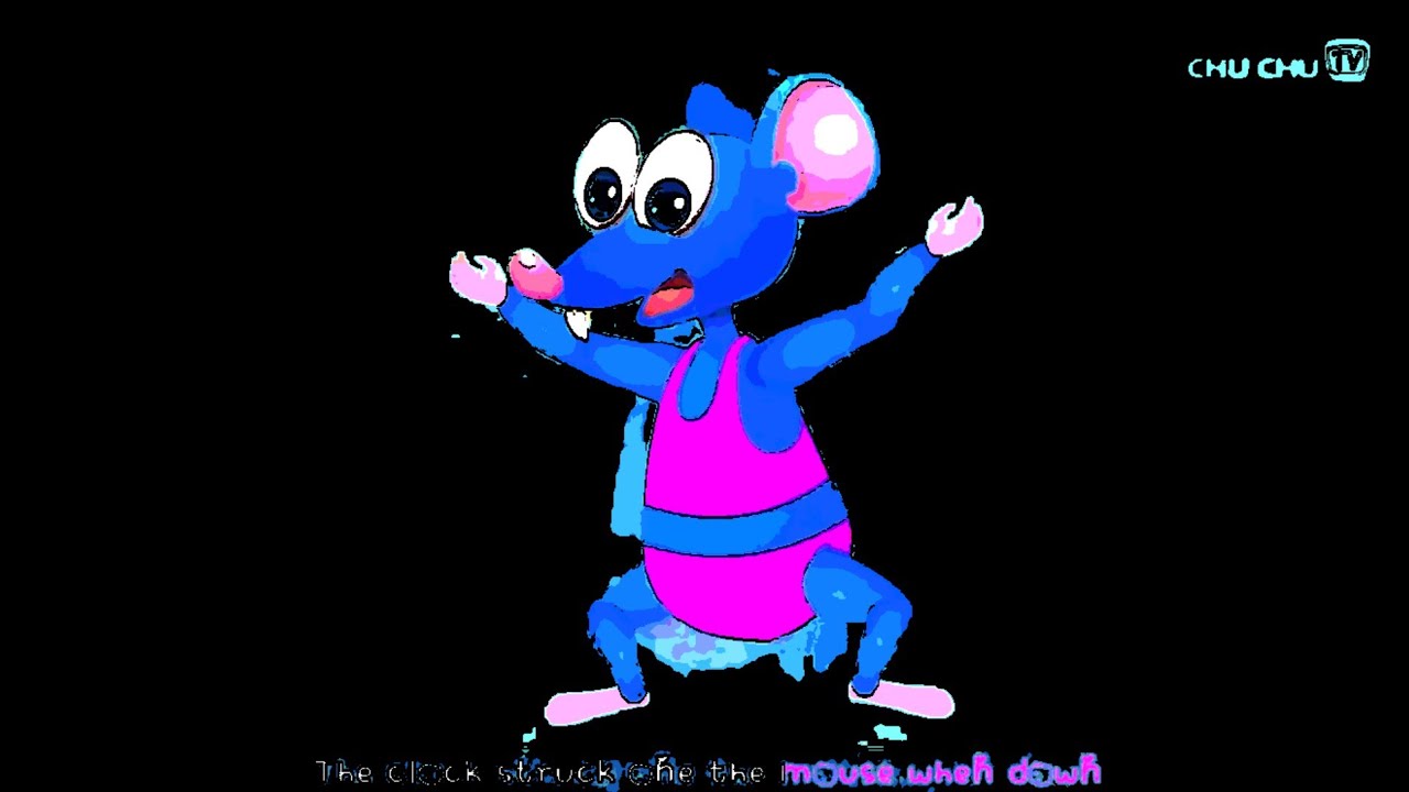 Mouse got strike | Hickory Dickory Dock 
