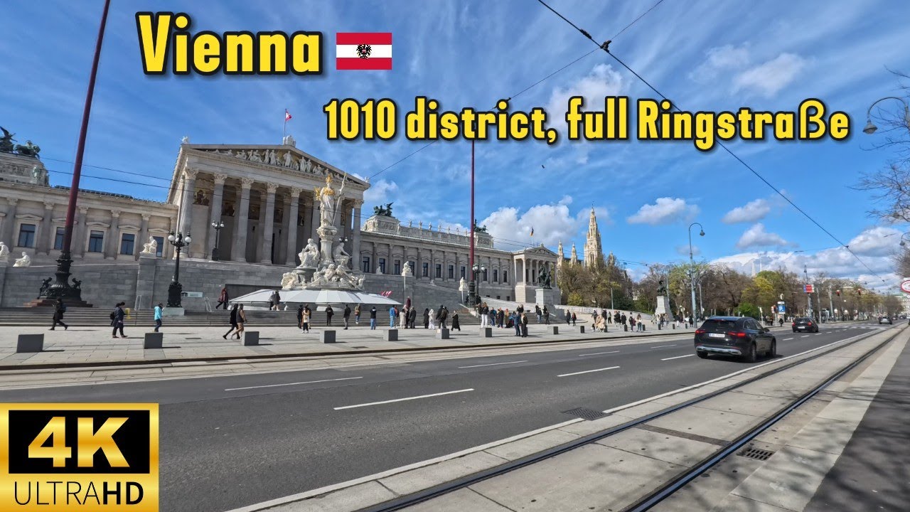 Vienna, Austria 🇦🇹 _ 1010 Ringstra&szlig;e, Full Round - [4K] HDR Walk