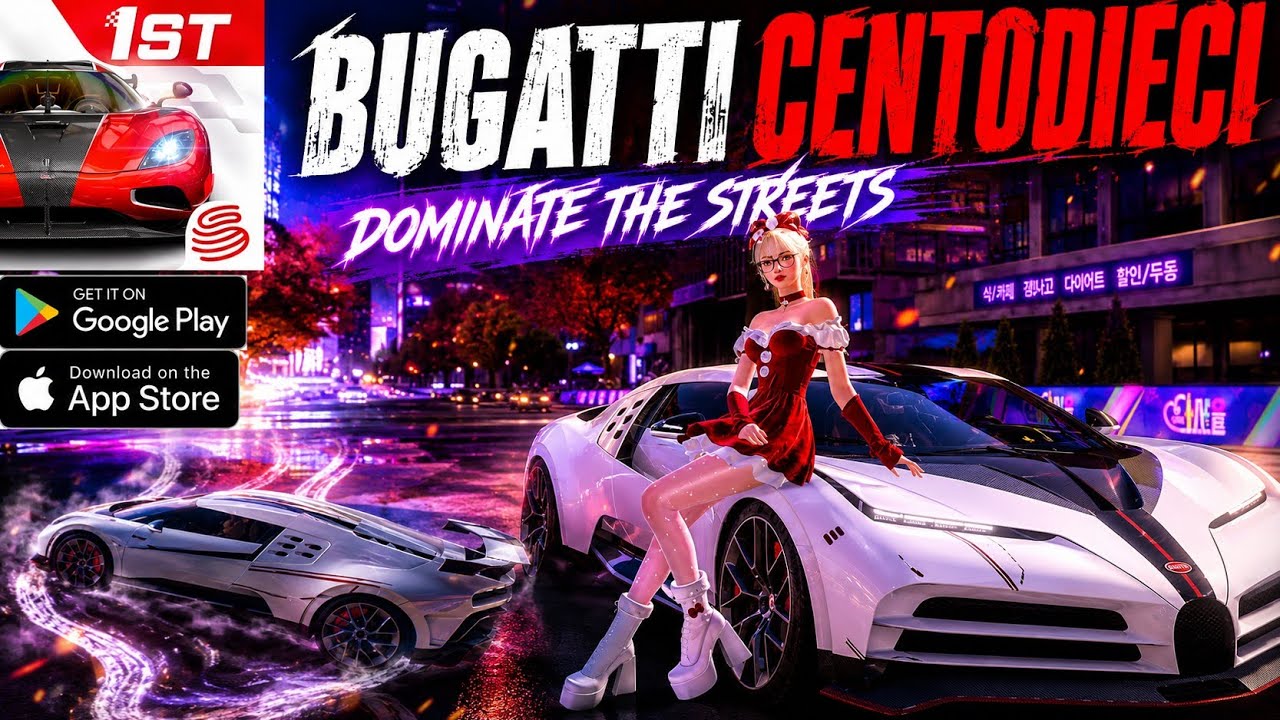 Racing Master || Bugatti Centodieci Legendary Gameplay 😱🔥⚡