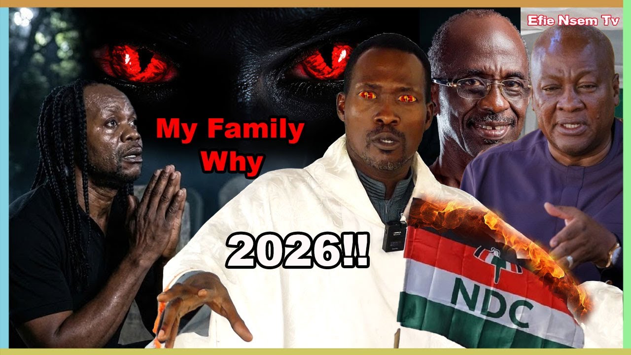 Finally The Great Lion Is Back With Dangerous Prophecy For NDC and NPP And Daddy Lumba's Families