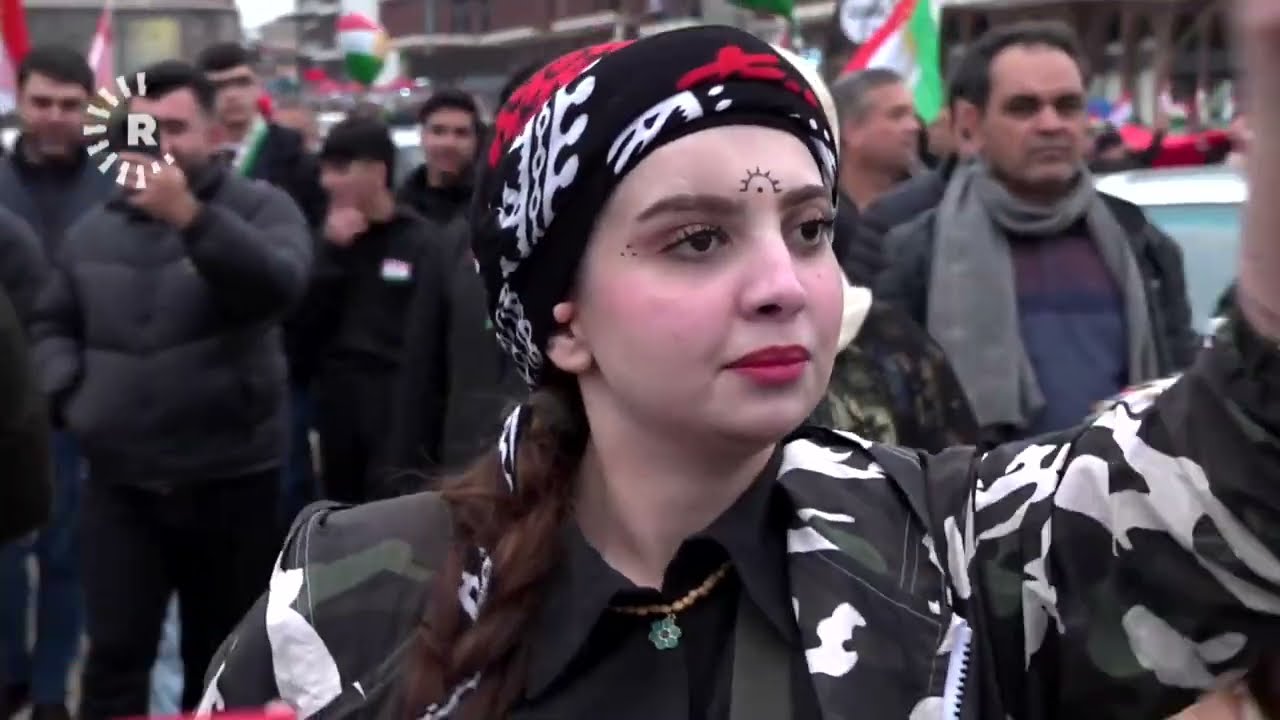 ئەمڕۆ خەڵکی دلێری نیشتمان بە یەک دەنگ هاواری کرد: یەکە یەکە یەکە، گەلی کورد یەکە