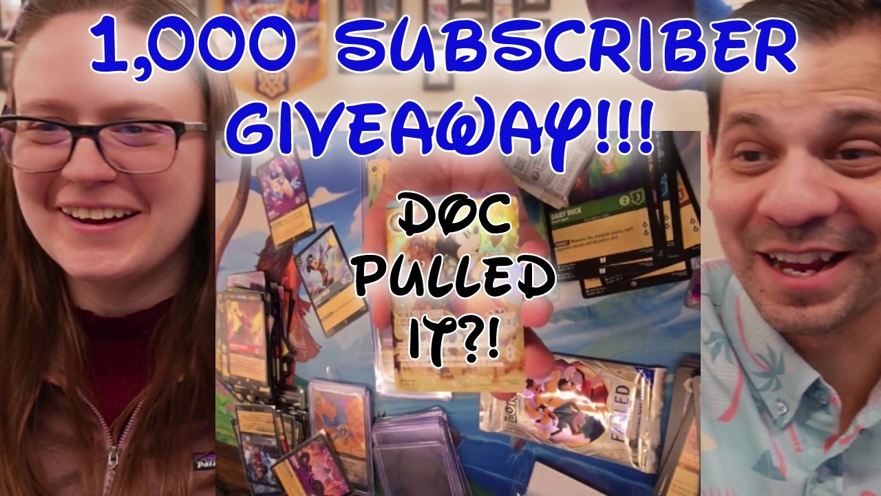 We pulled WHAT?!?!? Celebrate 1,000 Subscribers with us + GIVEAWAY!!!