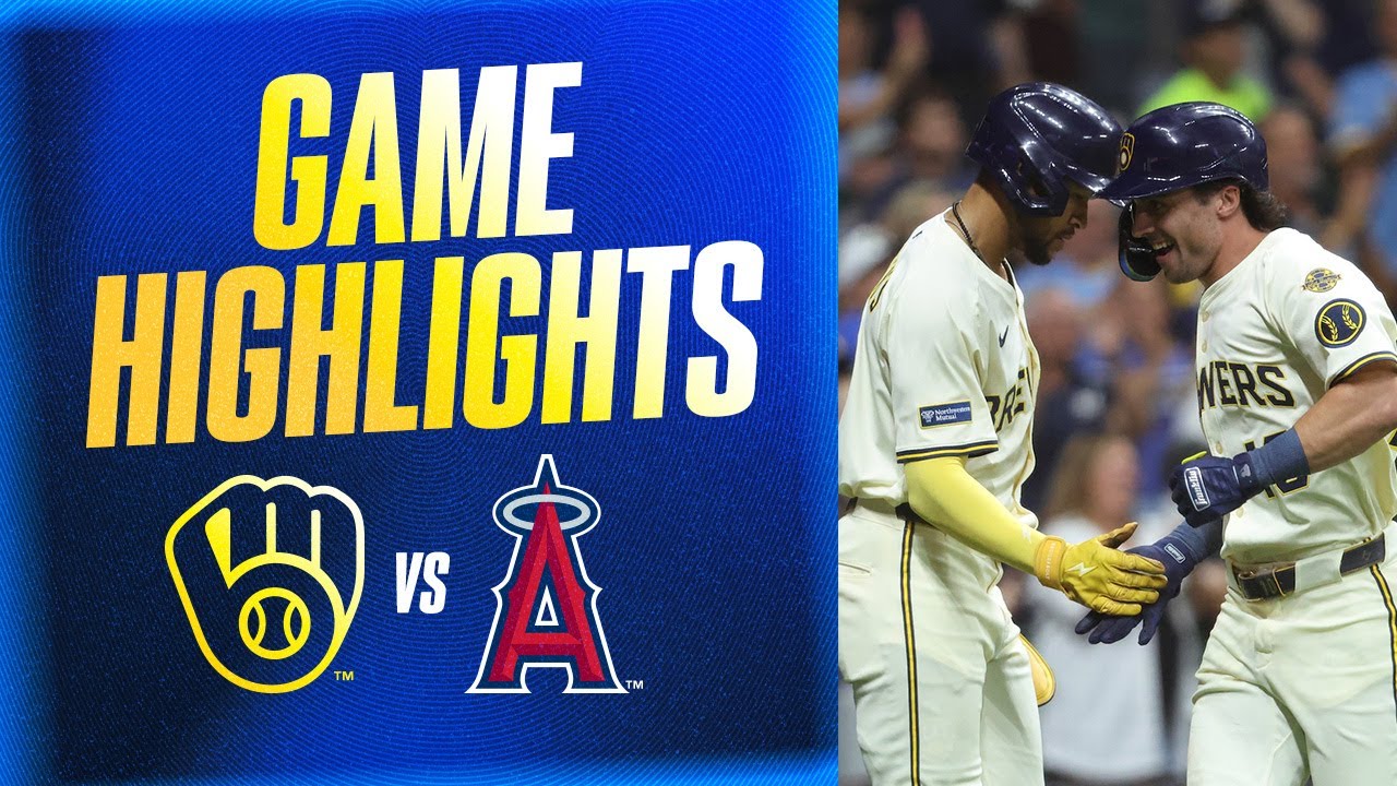 Angels vs. Brewers Game Highlights (9/17/25) | MLB Highlights