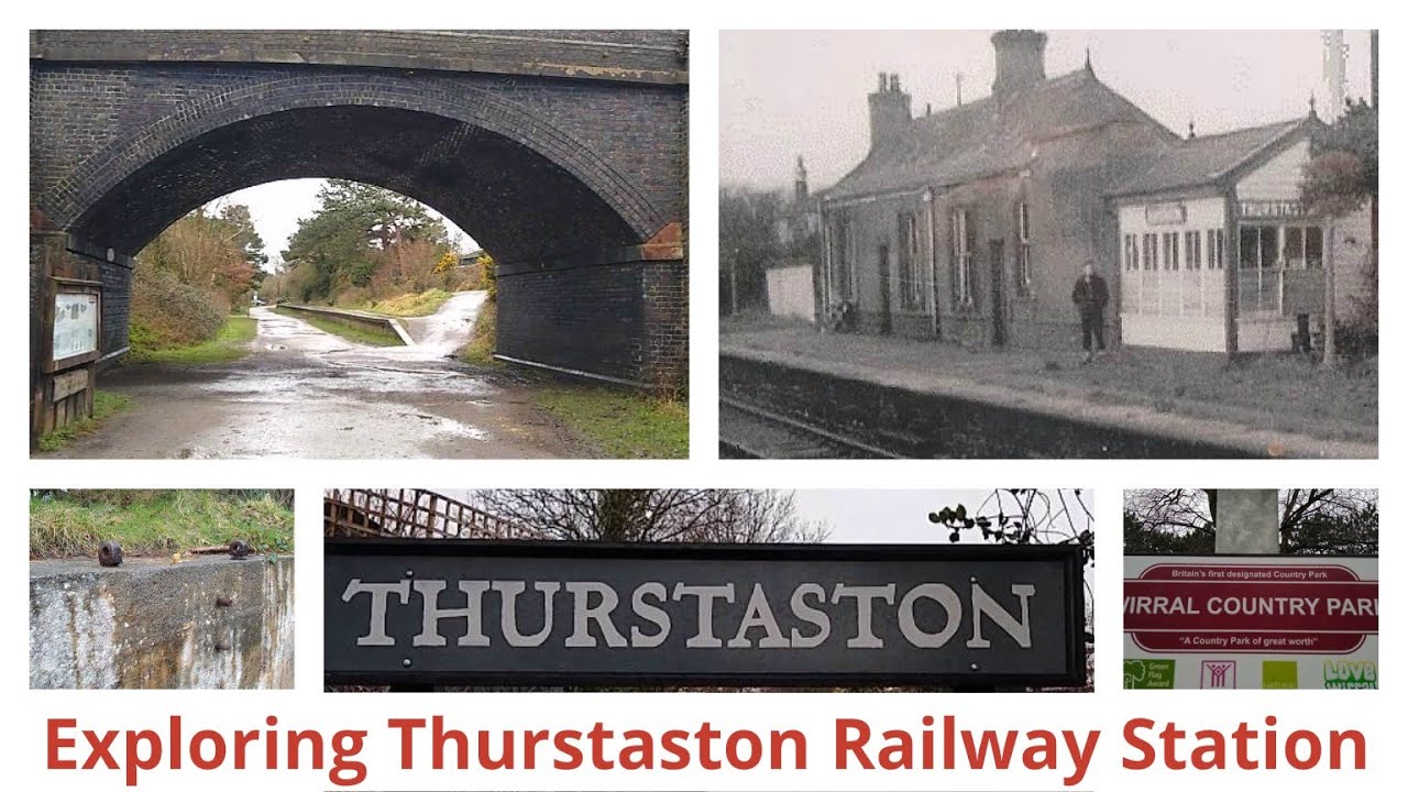 Exploring Thurstaston Railway Station 16.03.2021 - abandoned disused closed - Wirral Country Park