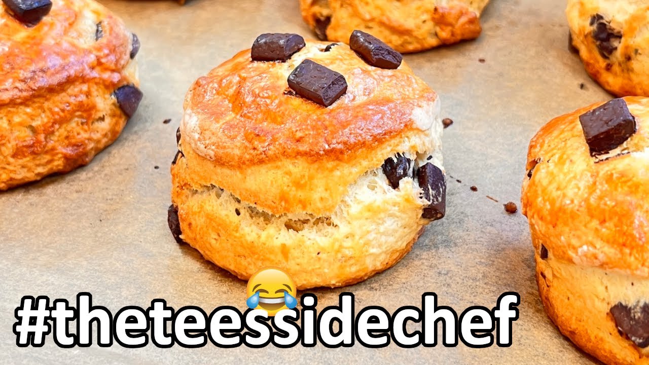 Chocolate Chip SCONES Made By A Slave To The Algorithm