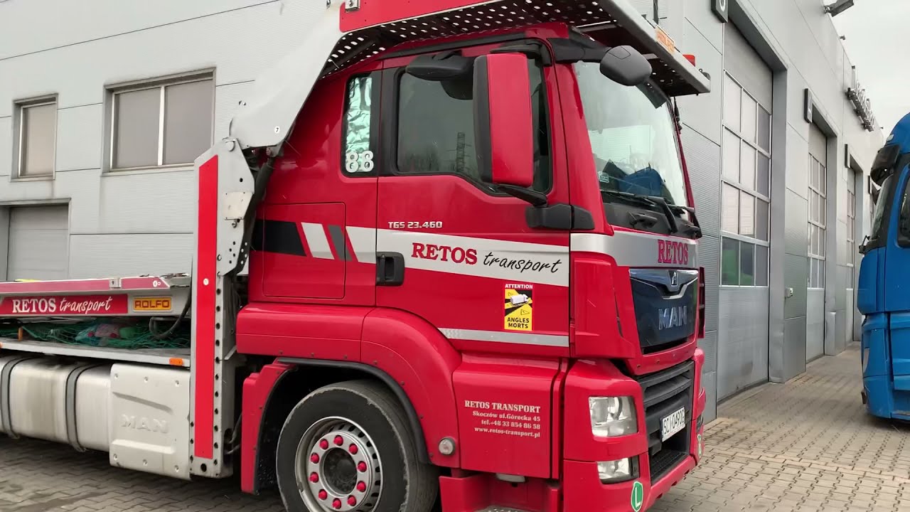 JEST GRUBO  ! Auto transporter MAN TGS GEMINNI ! Sprawdzamy wyposażenie i zestaw AUDIO //