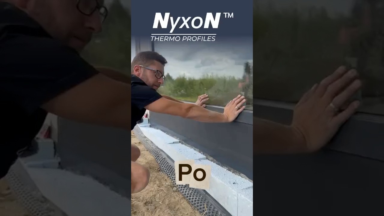 Solidna hydroizolacja - EPDM Nyxon #montaż #budowa #okna #dom