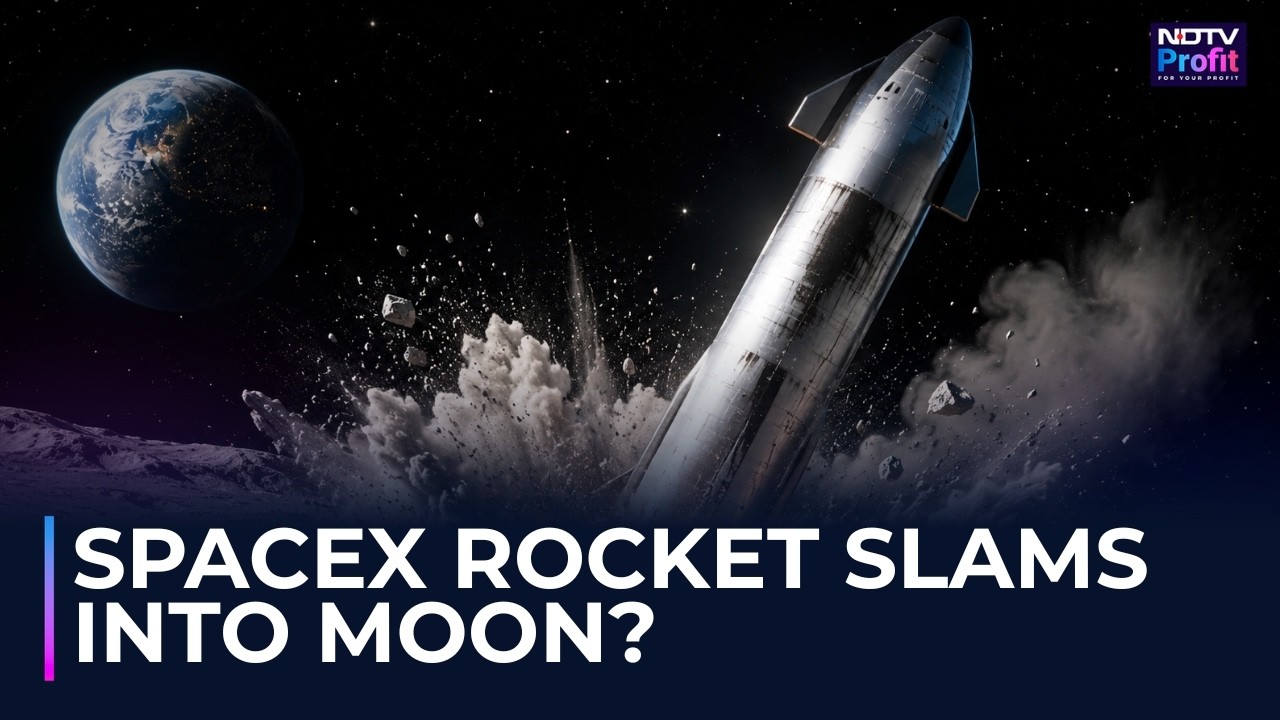 Ракета SpaceX, предположительно, врезалась в Луну рядом с кратером Эйнштейн