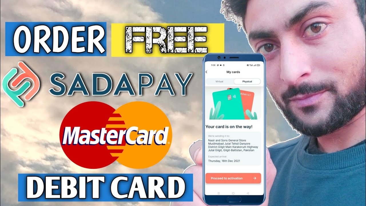Order a Free SadaPay Visa Debit Card | Urdu
