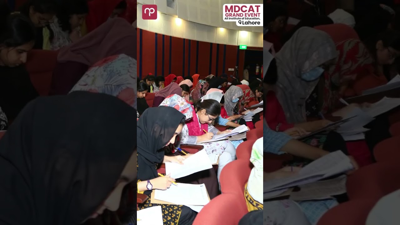 The Vibe of MDCAT GRAND SCHOLARSHIP TEST & ORIENTATION 🚀