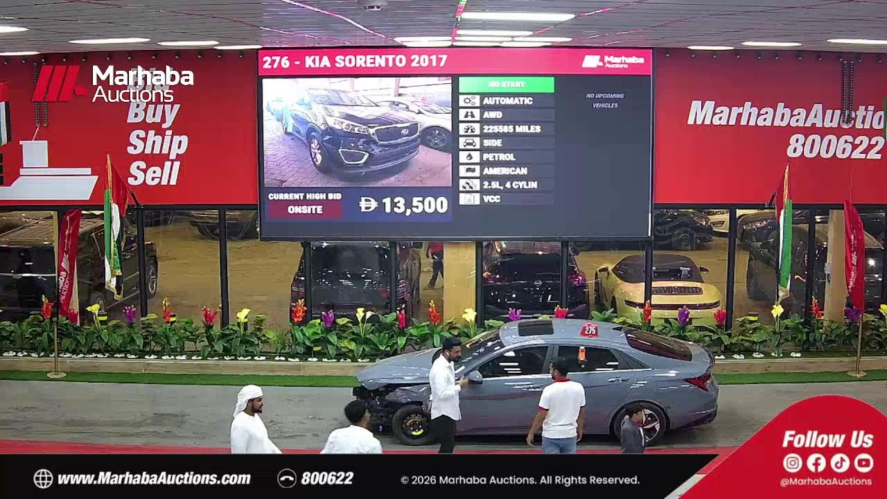 Marhaba Auctions - Main Branch - 08 February 2026