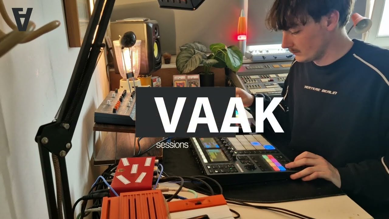 Dragon flute  - House Live track / Maschine, Roland MC707