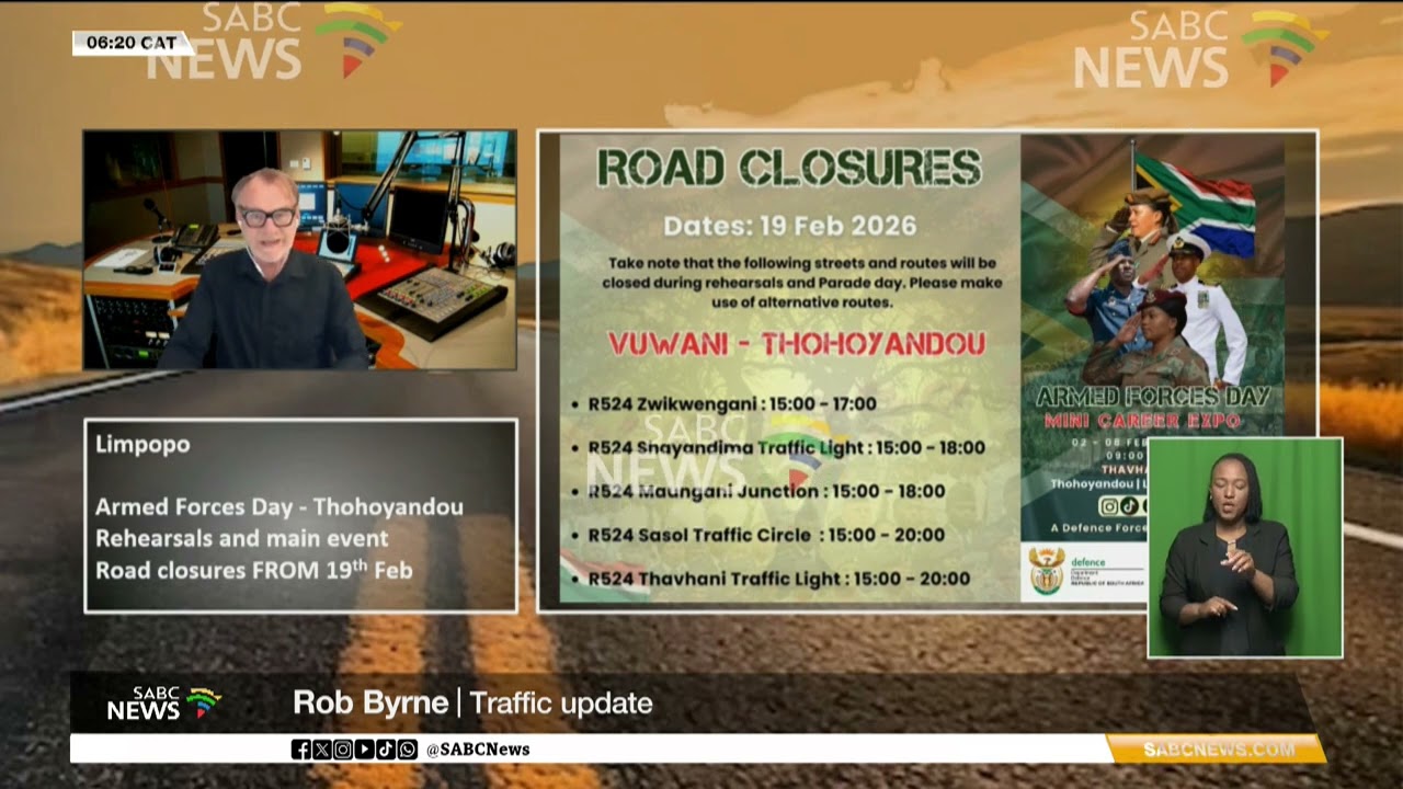 Traffic Update | 17 February 2026