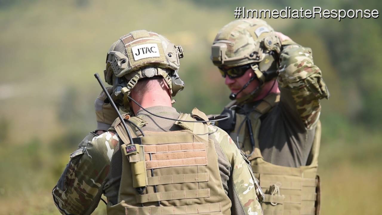 Multinational JTAC Training at Immediate Response 16