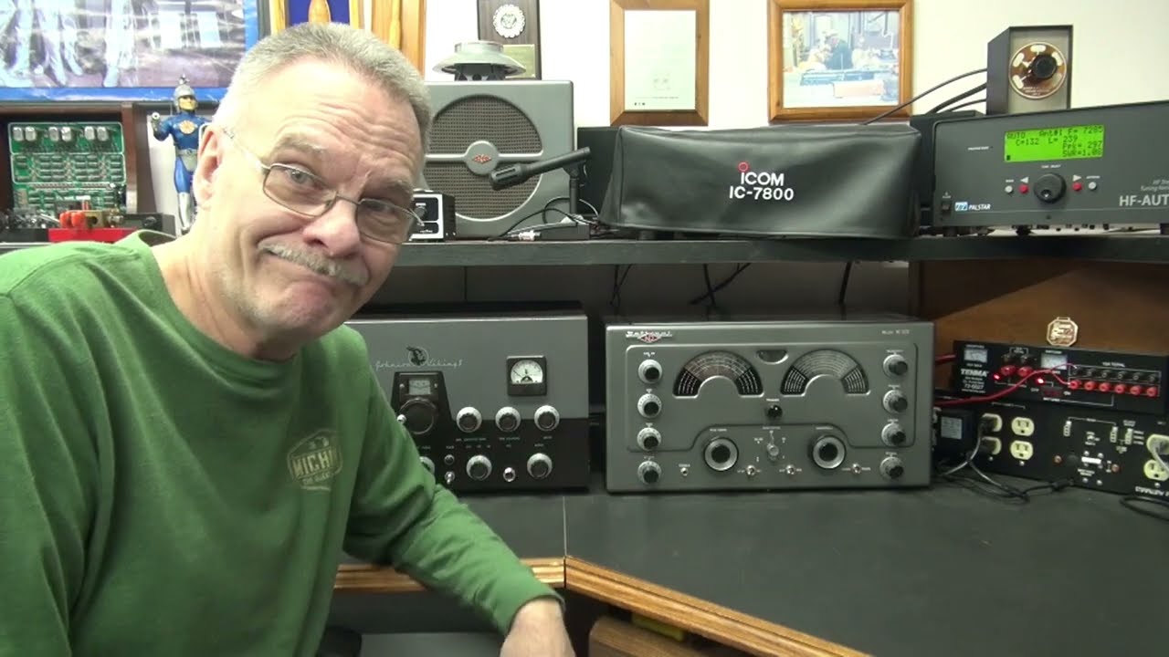 National NC-183D Ham shortwave receiver Boom it died, Quick Fix and it lives again Classic Radio
