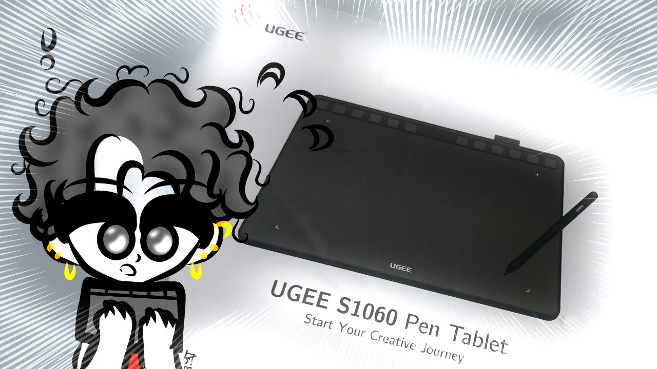MINHA NOVA MESA DIGITALIZADORA!!!! UGEE S1060