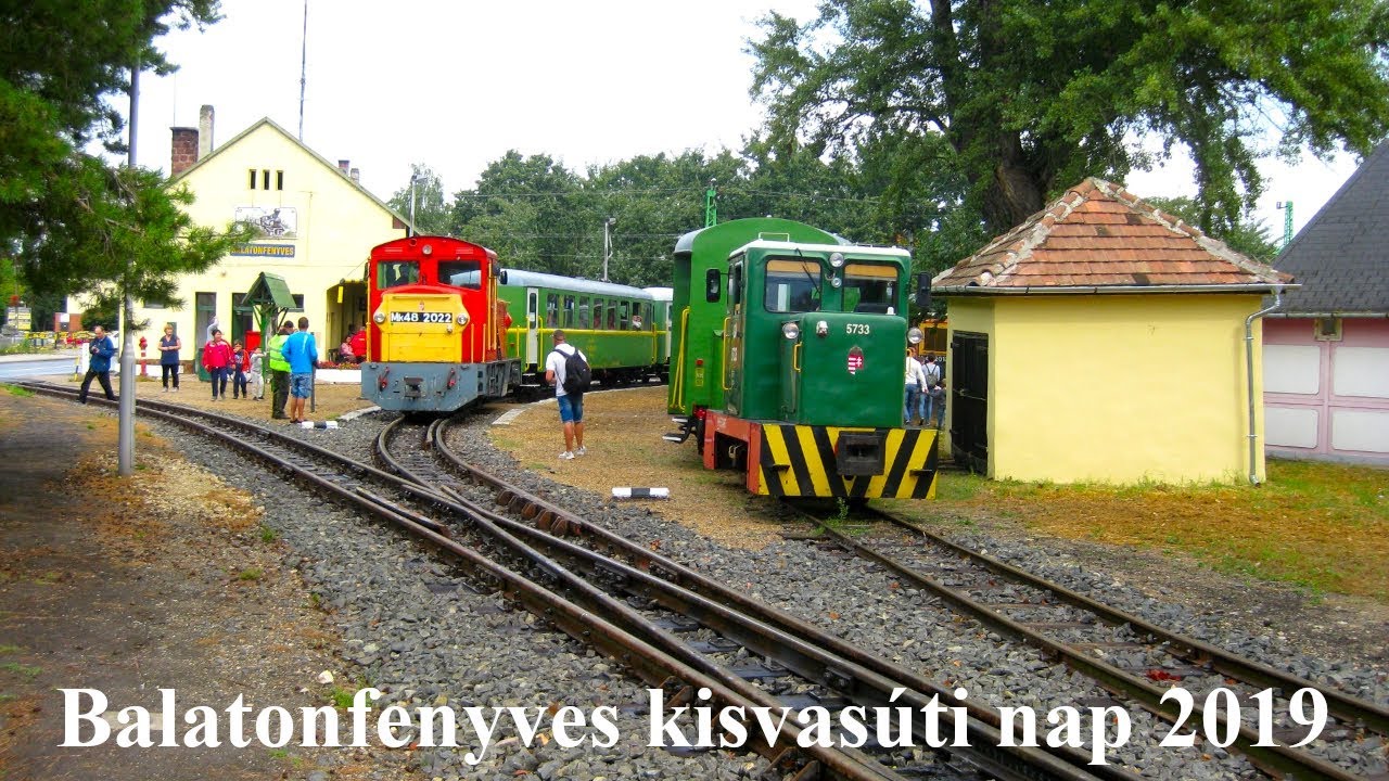 Kisvasúti nap Balatonfenyvesen (2019. szeptember 7.)
