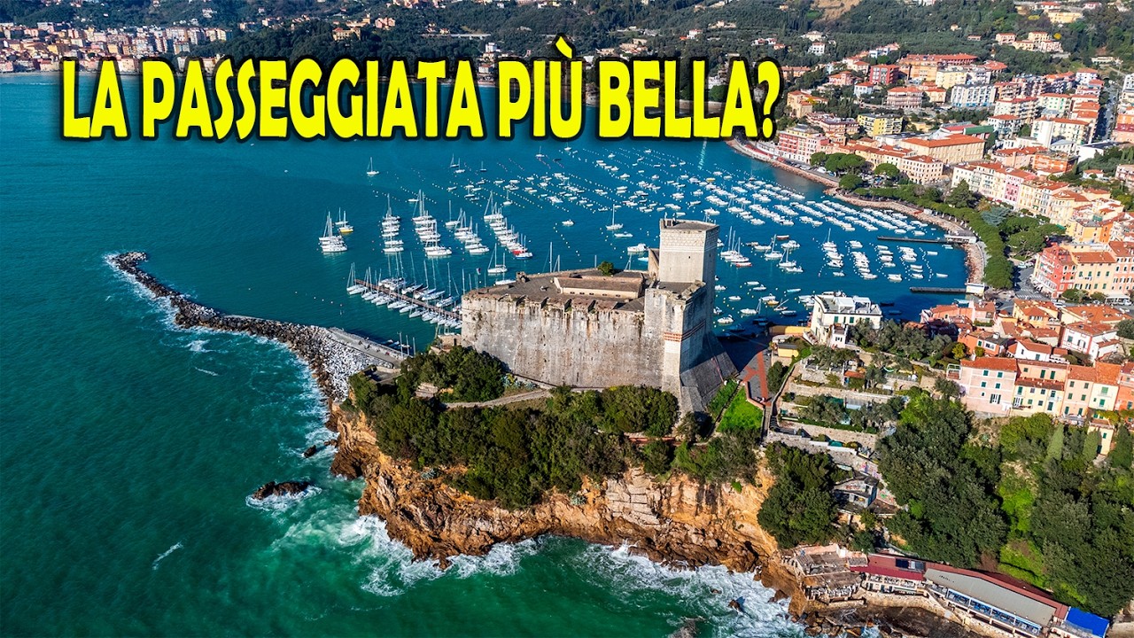 Il segreto dei poeti a Lerici (Posto incredibile!)📍The Poets' Secret in Lerici (Unbelievable Spot!)