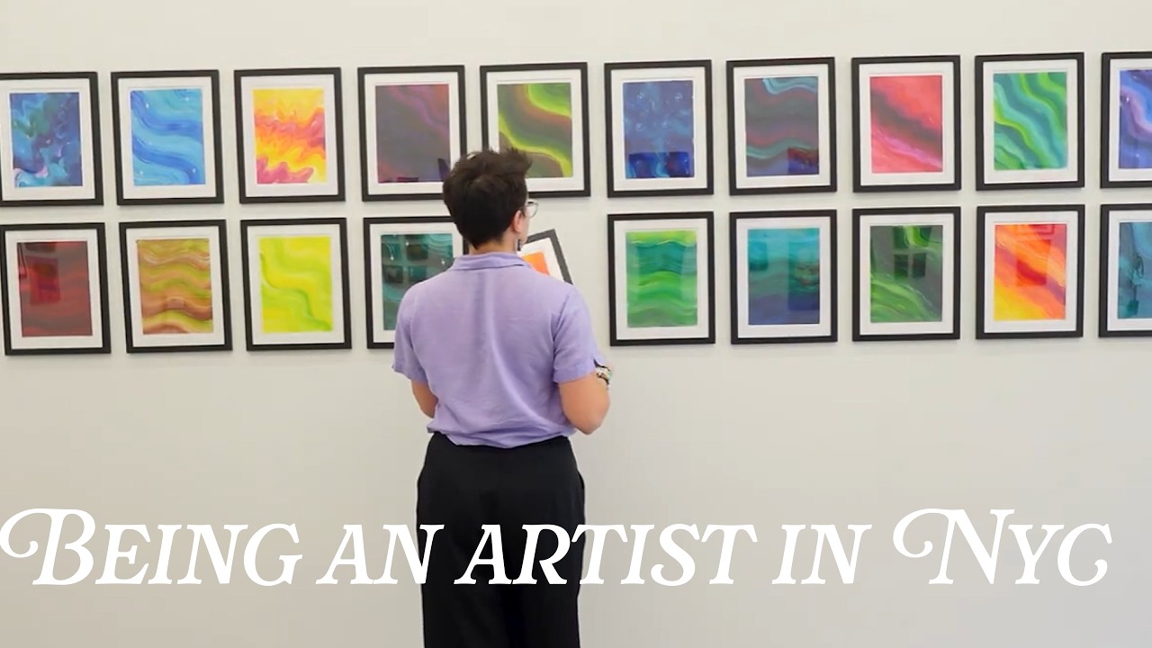 My Second Gallery Show in NYC & Art Studio Upgrades