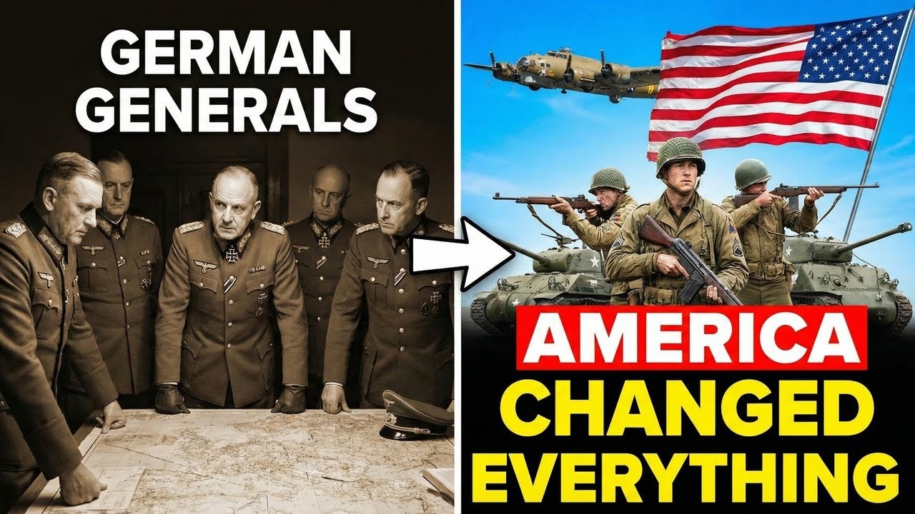 When German Generals Realized America Changed Everything | WW2 Story