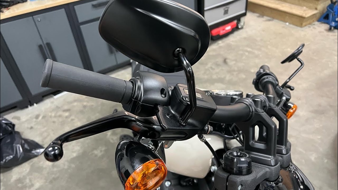 HOW TO CHANGE CLUTCH AND BRAKE HANDLE HARLEY DAVIDSON 2022 FAT BOB