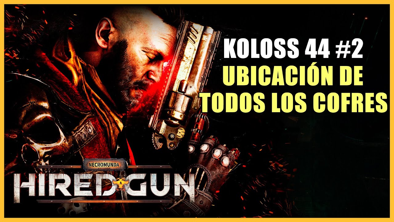 Necromunda: Hired Gun walkthrough - All 9 chests locations in Koloss 44 - mission 2