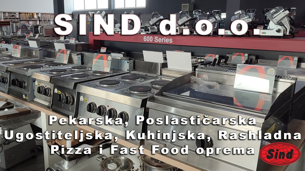 Pekarska, Poslastičarska, Ugostiteljska, Kuhinjska, Rashladna, Pizza i Fast Food oprema na lageru