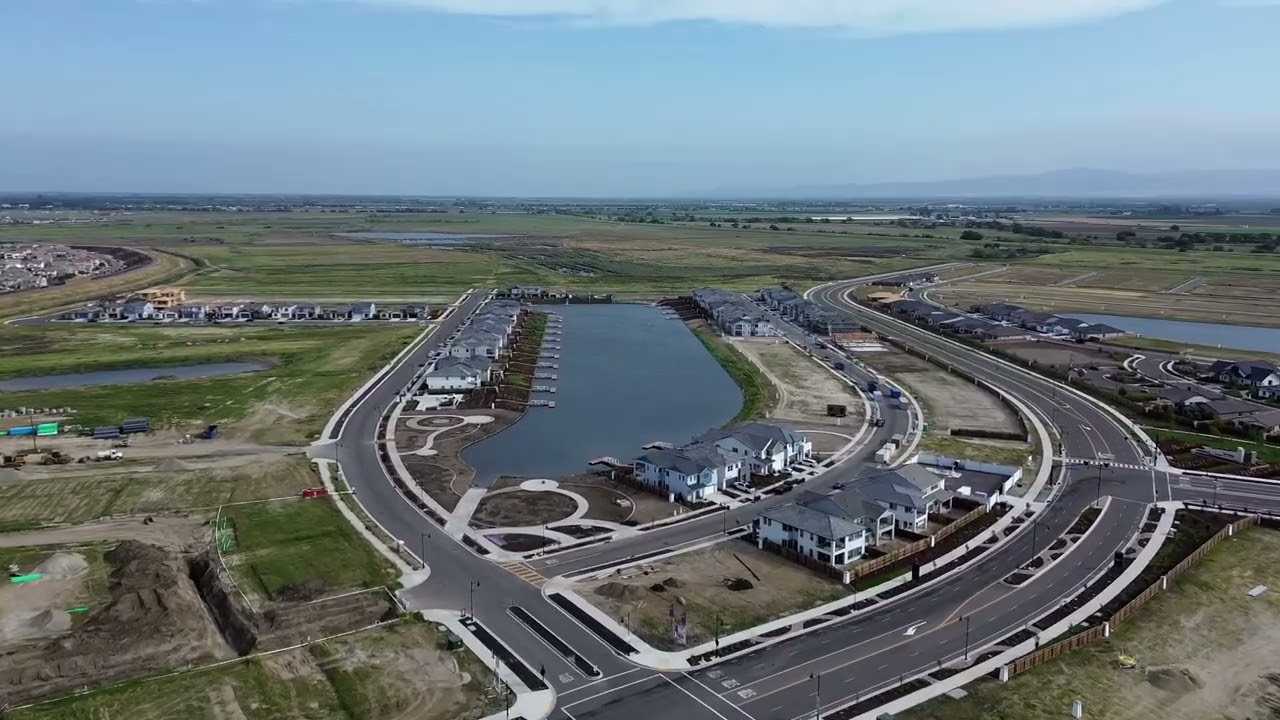 🏡 drone view river island lathrop california (river island lathrop homes for sale)