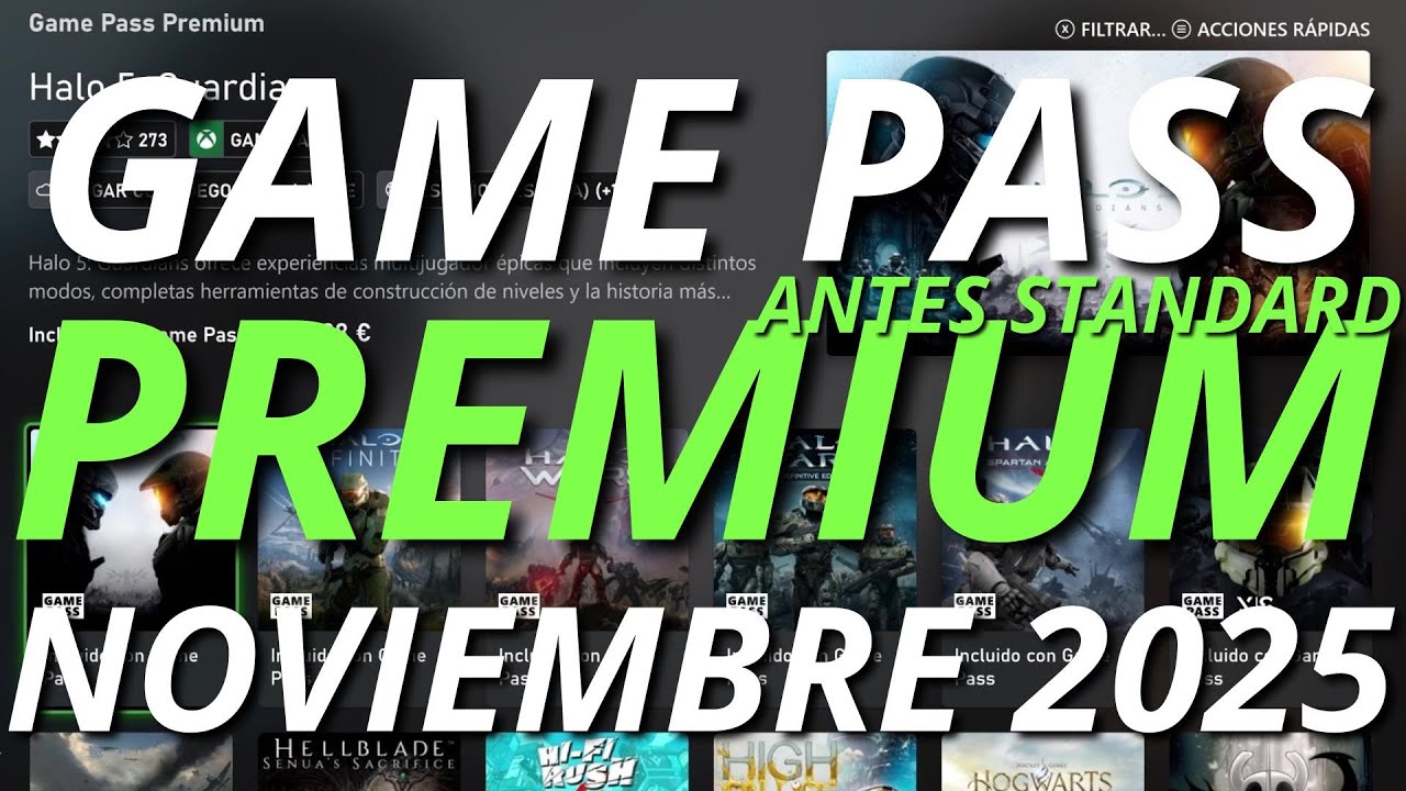 XBOX GAME PASS PREMIUM — НОЯБРЬ 2025 — Весь каталог #GamePassPremium